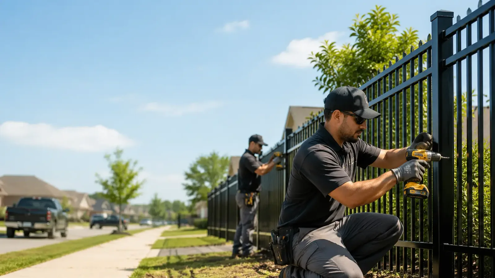 Metal Fence Installation in Rome, IL